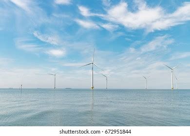 Windmolen Park Translation Offshore Windmill Farm Stock Photo (Edit Now ...