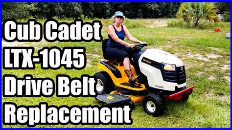Cub Cadet Lt1018 Drive Belt Diagram