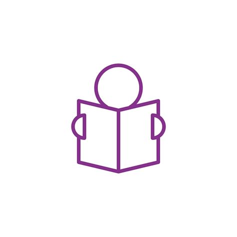 Premium Vector Reading Icon Vector Design Template