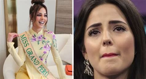 Luciana Pasa Roche Internacional Por Grave Error Previo Al Miss Grand