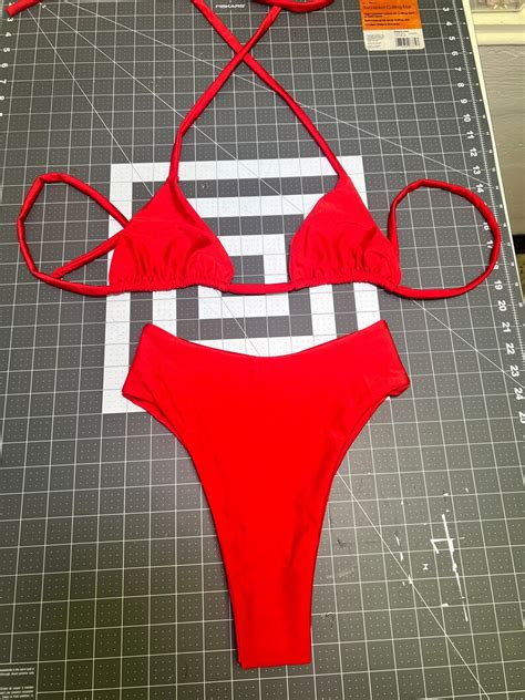 Reversible Bikini Sewing Pattern Bundle Set Cheeky Thong Bikini Pattern Xs Xl Instant