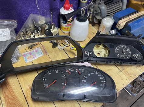 Скрещение приборной панели Пассат Б5 и Ауди 100с3 1,9 AFN — Audi 100 ...