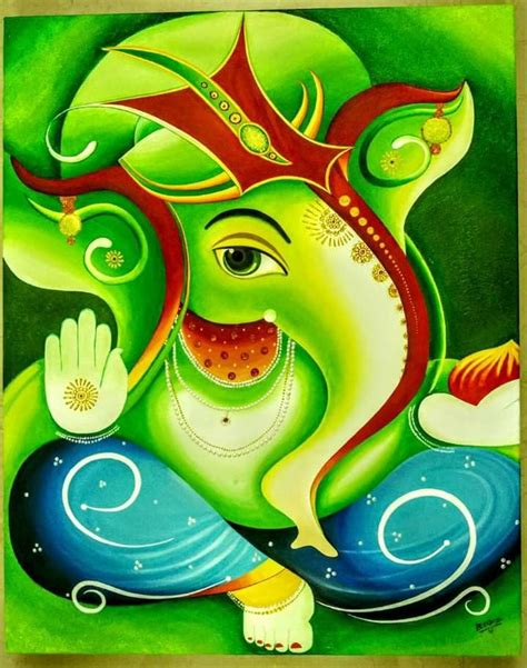 Pin By Dilma On Radha Krishna Shiva Art Lord Ganesha Paintings