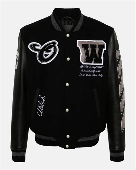 Kenneth Petty Varsity Jacket Crystal Embellished Varsity Jacket