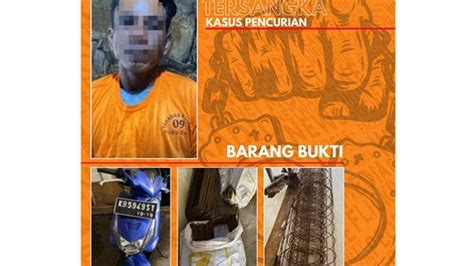 Jajaran Polres Kubu Raya Ungkap Kasus Pencurian Di Toko Bangunan Aneka