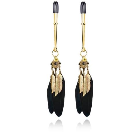 Twier Kit De Bondage Sex Toys Pour Filles Cloches En M Tal Plume Pinces Sm Continents Anneau