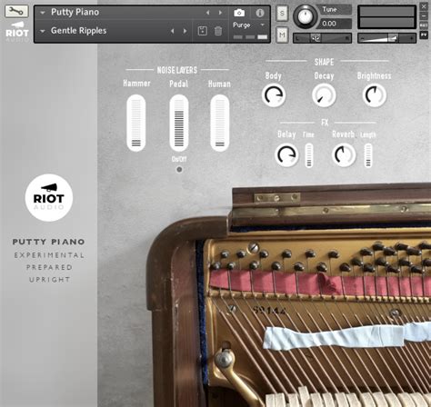 Putty Piano By Riot Audio Sample Library