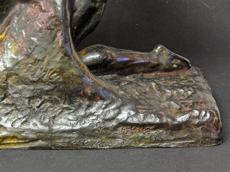 L Effort Large Art Deco Bronze With Nude Males In Common Cause For Sale At 1stDibs