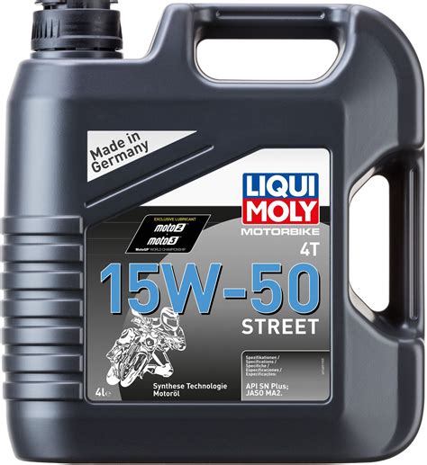 Liqui Moly Motorbike 4T 15W-50 Street, 4л - LIQUI MOLY | Официальный ...