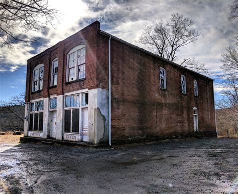 The Abandoned General Store Of Henry River Mill Village Featured In