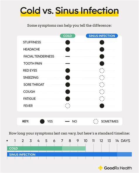 Is It A Cold Or Sinus Infection How To Tell The Difference Goodrx