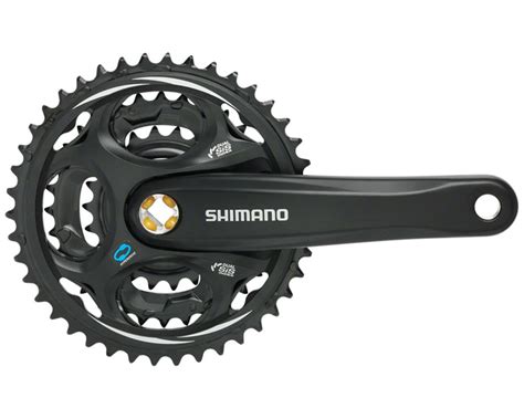 Shimano Altus FC M311 Crankset Black 3 X 7 8 Speed Square Taper