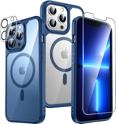 Amazon TAURI 5 In 1 Magnetic For IPhone 13 Pro Case With 2X