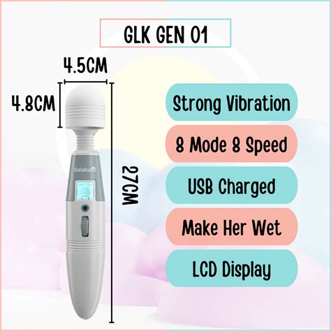 Galaku Sex Toy For Female Woman Av Stick Magic Wand Vibrator Strong