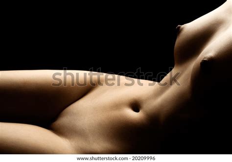 Classic Anonymous Studio Nude On Black Stock Photo Shutterstock