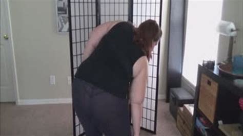 BBW Yoga Pants Humiliation HD MP Vickys Fetish Fun Clips Sale
