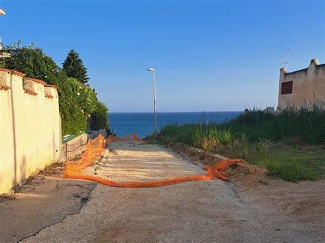 Strade Verso Depuratore A Marinella Un Pericolo Pubblico La