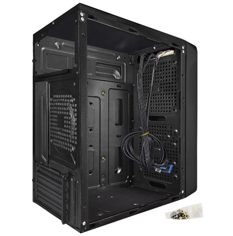 Корпус Exegate EX283125RUS Minitower ExeGate BAA-108 Black, mATX, , 2 ...