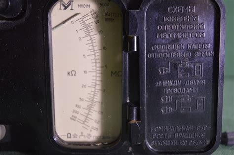 Купить Мегомметр (мегаомметр) М1101М. Карболитовый корпус, рабочий ...