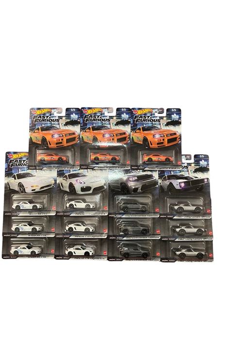 HOT WHEELS Premium Fast And Furıous 5li Set 2023 Fiyatı Yorumları