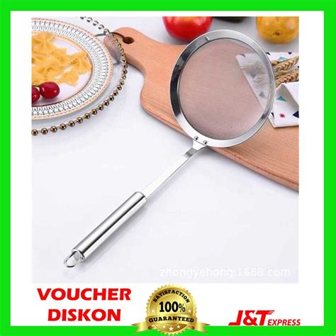 Jual Spatula Alat Masak Goreng Dapur Fry Food Mesh Strainer Spatula
