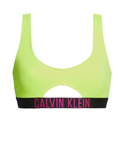 Góra od stroju Calvin Klein biustonosz bikini XS Calvin Klein Pepegi Markowe ubrania