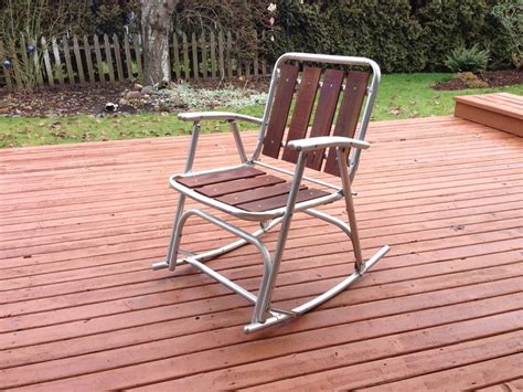 Matchless Vintage Aluminum Rocking Chair Pad Tutorial
