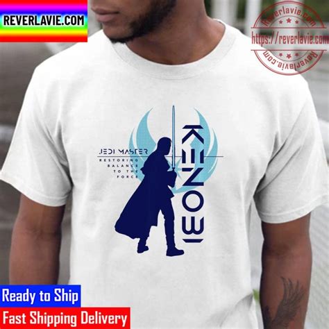 Star Wars Obi Wan Kenobi Jedi Master Poster Unisex T Shirt Rever Lavie