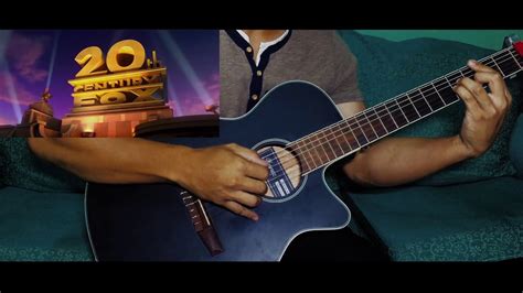20th Century Fox Intro On Guitar Fingerstyle Acordes Chordify