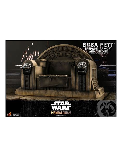 Star Wars The Mandalorian Boba Fett Repaint Armor And Throne Cm