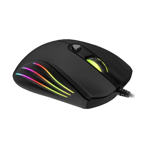 Havit Hv Ms Rgb Backlit Programmable Black Gaming Mouse Digital