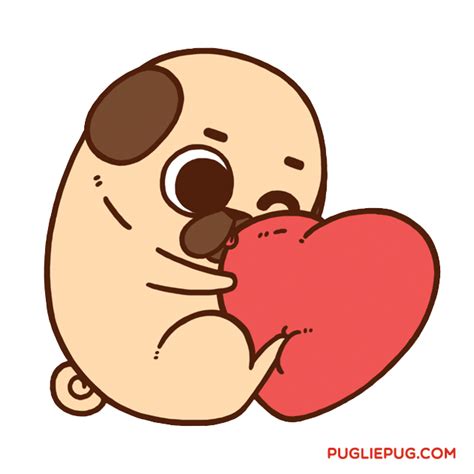 Pin On Pugs Cute Pugs Cute Animal Drawings Pug Cartoon