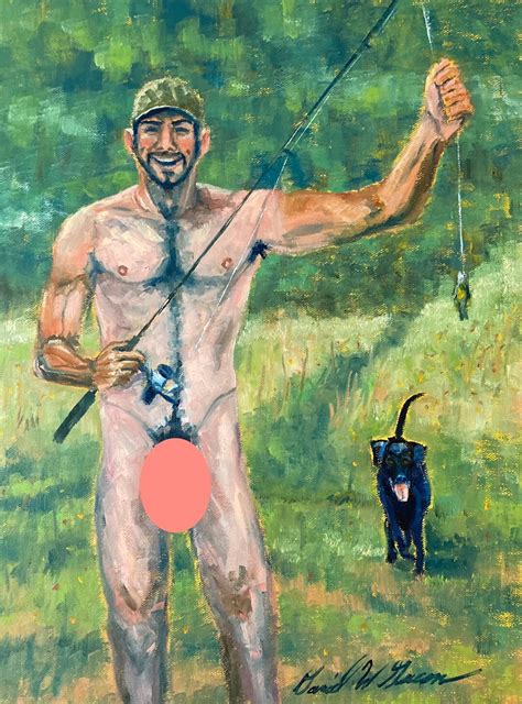 Gay Male Nude Homoerotic Art Oil Painting By Dan Green Etsy