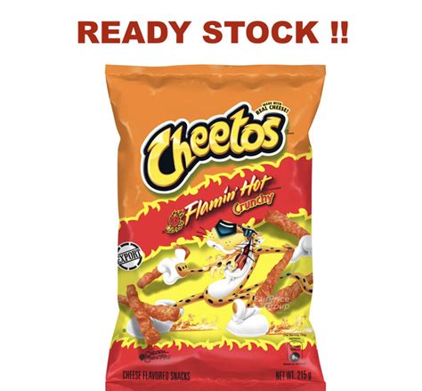 Jual Cheetos Cheese Flavoured Snack Flamin Hot Crunchy G Kota Tanjung Pinang Top