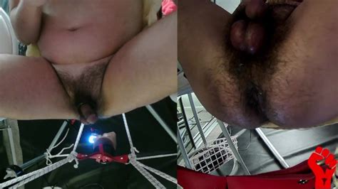 Sling Self Fuck Huge Cock Dildo Play Fisting Prep