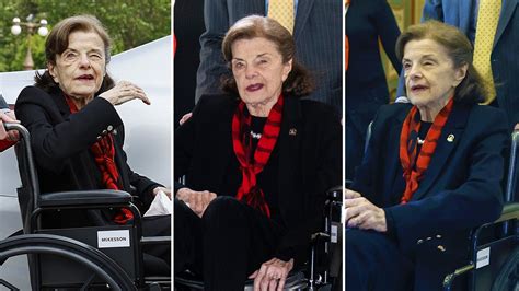 Sen Feinstein Arrives At Capitol In Wheelchair In First Photos Following Her Nearly Three Month