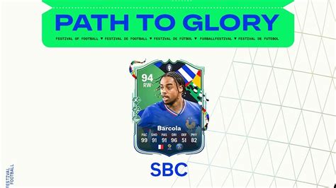 EA FC 24 Bradley Barcola PTG Path To Glory SBC Review And Cheapest