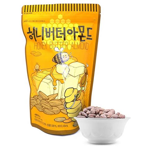 Hbaf Almond Honey Butterwasabi 190g Shipping From Korea Shopee