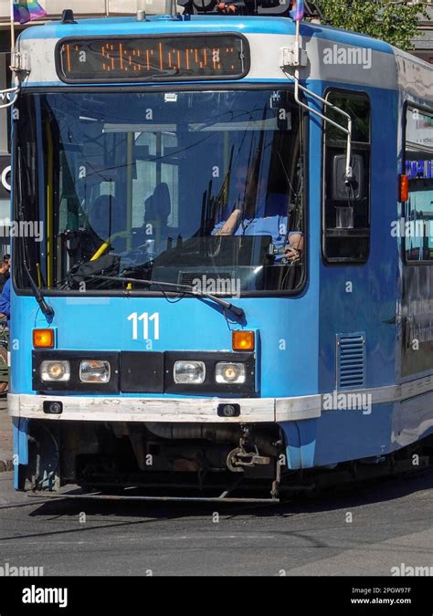 Norway Oslo The Tram Line Rails In Oslo City Photo © Fabio Mazzarella