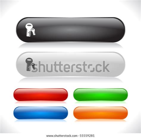 Buttons Web Vector Stock Vector Royalty Free 55559281 Shutterstock