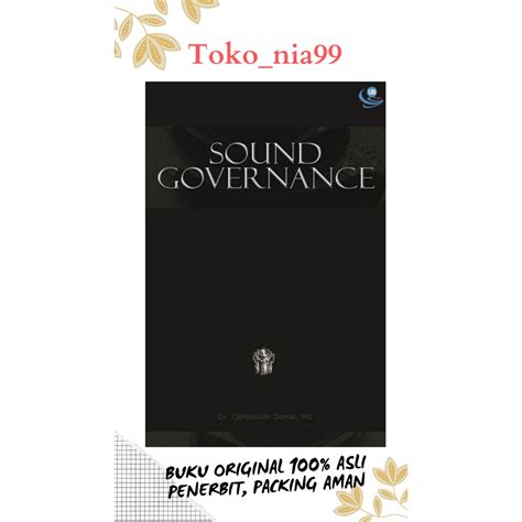 Jual Buku Original Sound Governance Teori Dan Aplikasi ORI UB PRESS