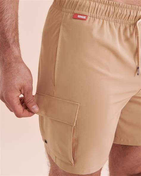 Hamabe Cargo Volley Swimsuit Khaki Bikini Village