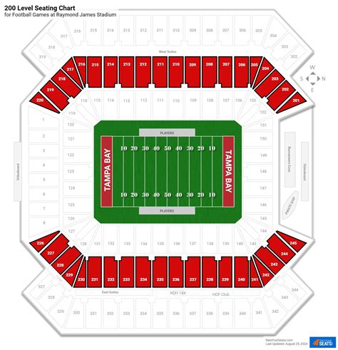 Tampa Bucs Stadium Seating Chart Elcho Table