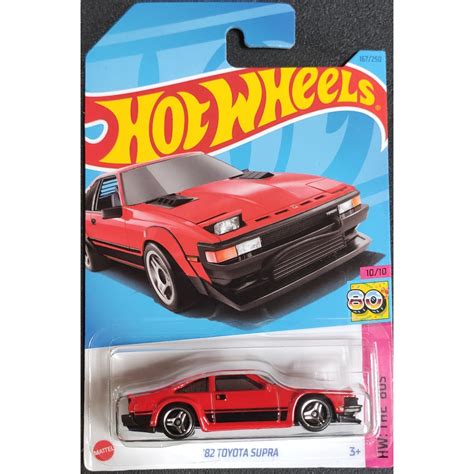 Hot Wheels Toyota Supra Lote J Cartela Longa Hkg N C Shopee Brasil