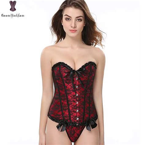 Sexy Corset Lingerie Women Outwear Plastic Boned Lace Up Waist Slimming Corsets Buy Waist