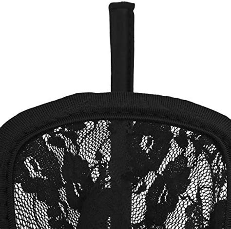 Chictry Men S Floral Lace Sissy String Underwear Invisible C Strap Thongs Lingerie Briefs Black