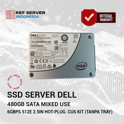 Harddisk Dell Harddisk 480GB SSD SATA Mixed Use 6Gbps 512e 2 5in Hot Plug CUS Kit Refgroup Id