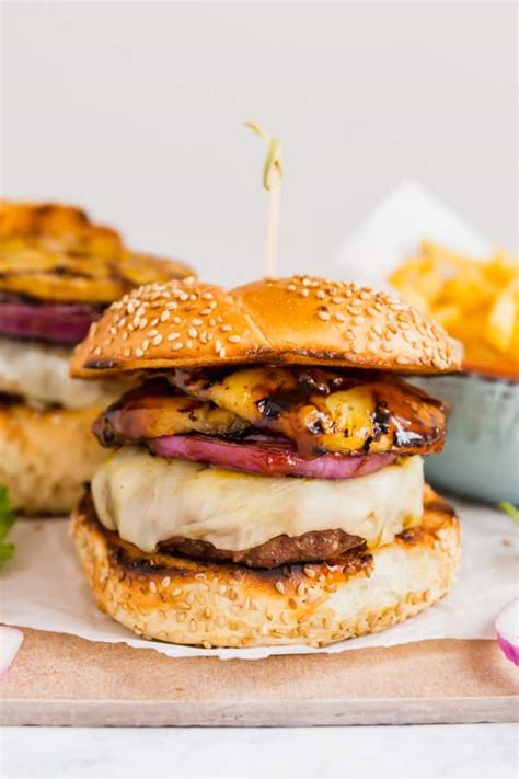 Hawaiian Burger Recipe An Easy Burger Dinner Recipe