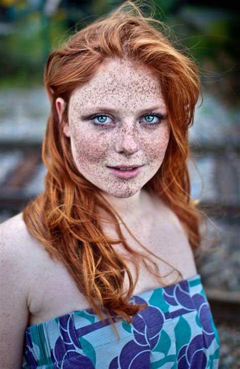 They Say The More Freckles A Woman Has The More Perfect She Is Red Hair Freckles Red