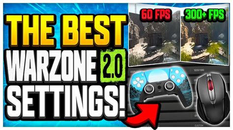 THE BEST WARZONE 2 0 SETTINGS Graphics Controller Mouse Keyboard